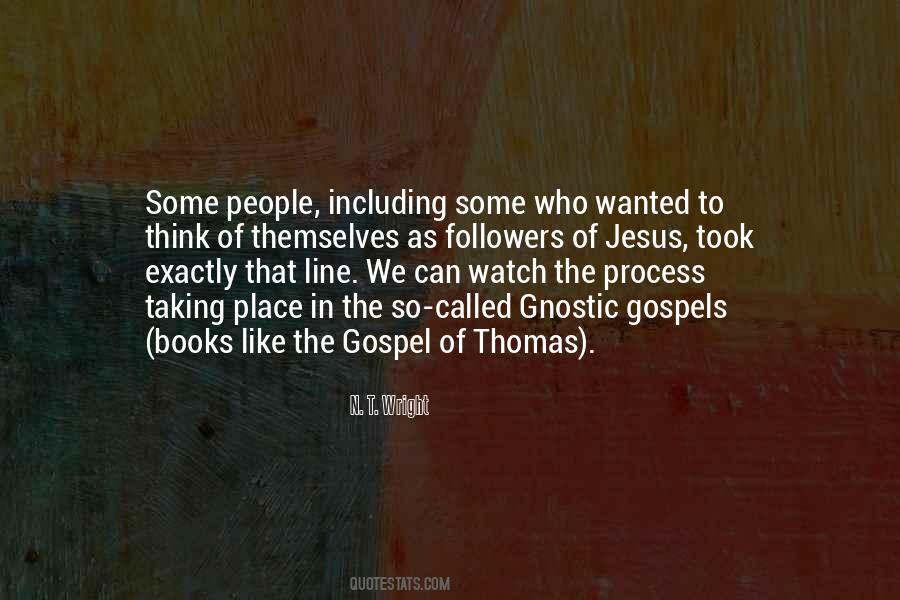 The Gospel Of Thomas Quotes #713601