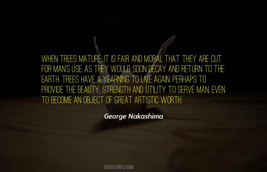 Strength Of A Tree Quotes #334296