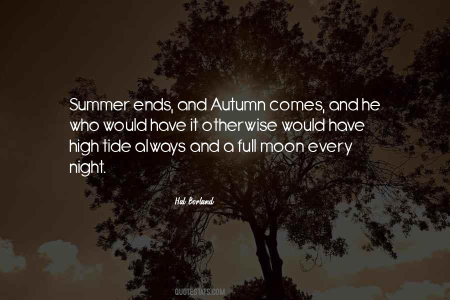 Autumn Moon Quotes #400753