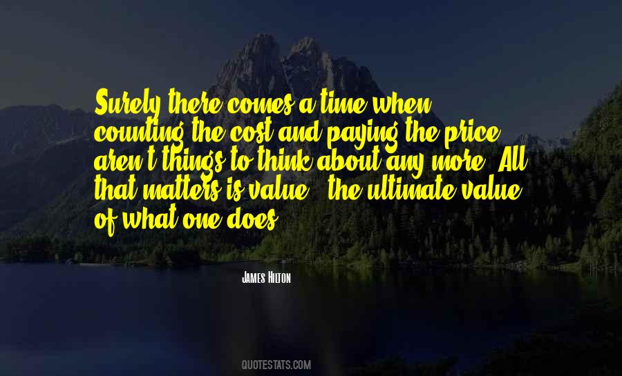 Quotes About What Value Is #901258