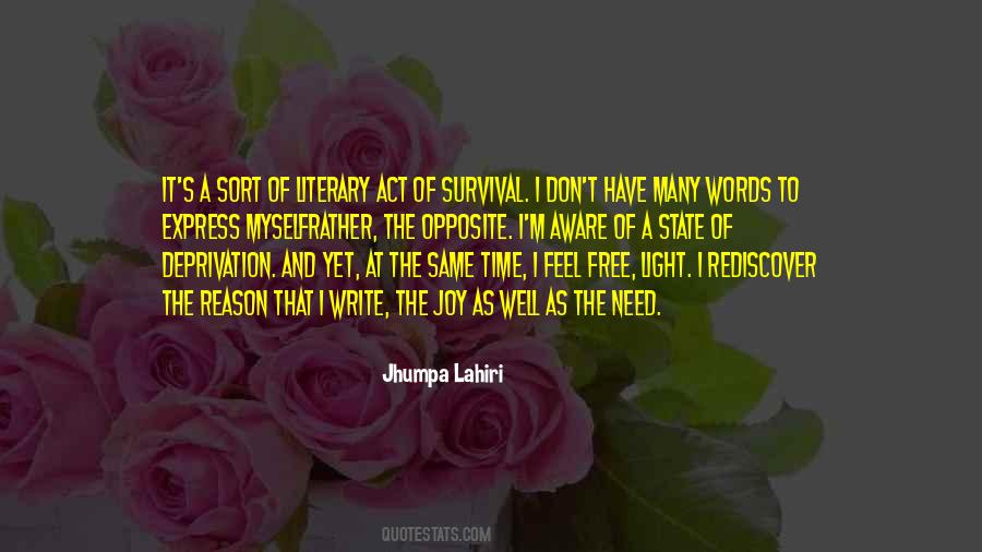 Survival Time Quotes #1002974