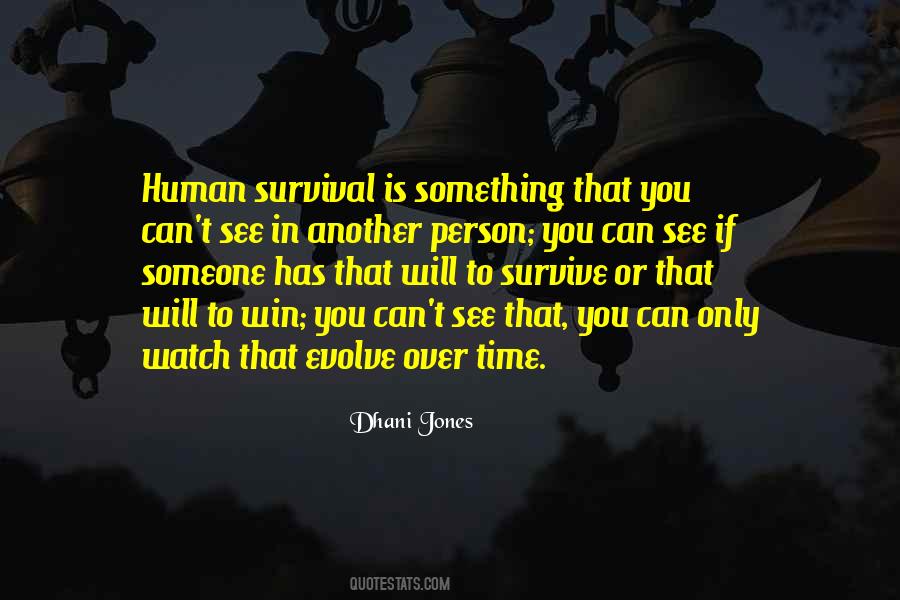 Survival Time Quotes #1114974