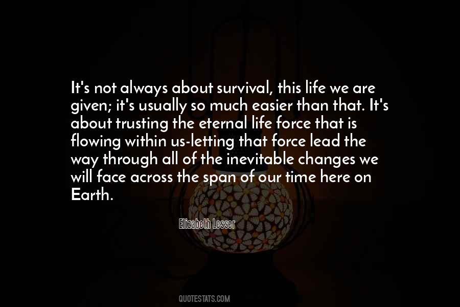 Survival Time Quotes #837445