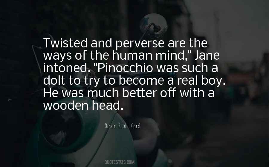 Quotes About A Real Boy #1324512