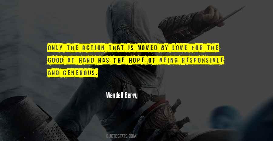 Quotes About The Action #1196633