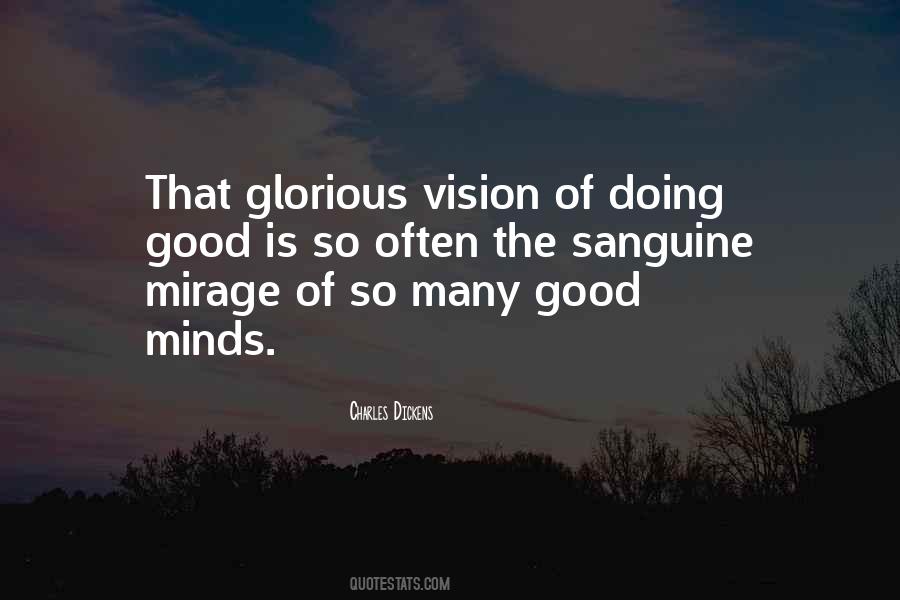 Quotes About Good Vision #1141013