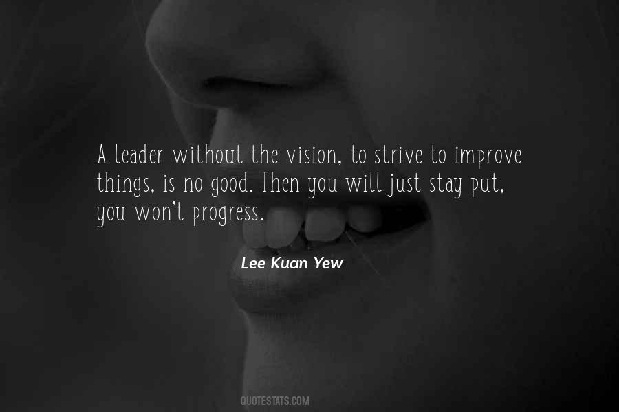 Quotes About Good Vision #1245113