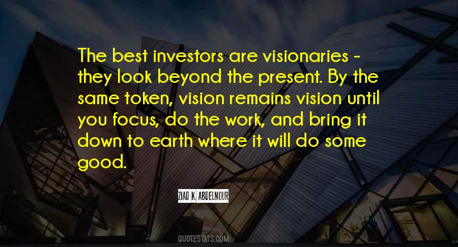 Quotes About Good Vision #664832