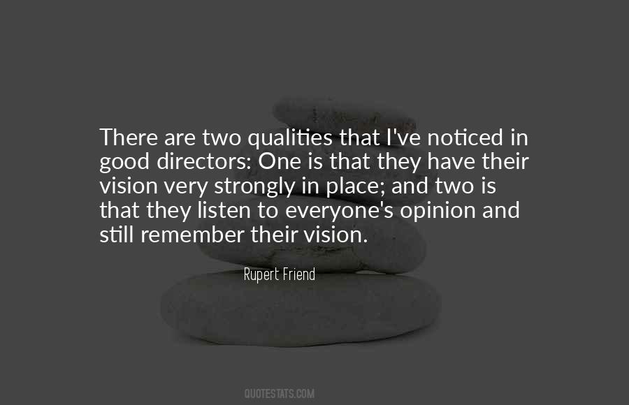 Quotes About Good Vision #846755