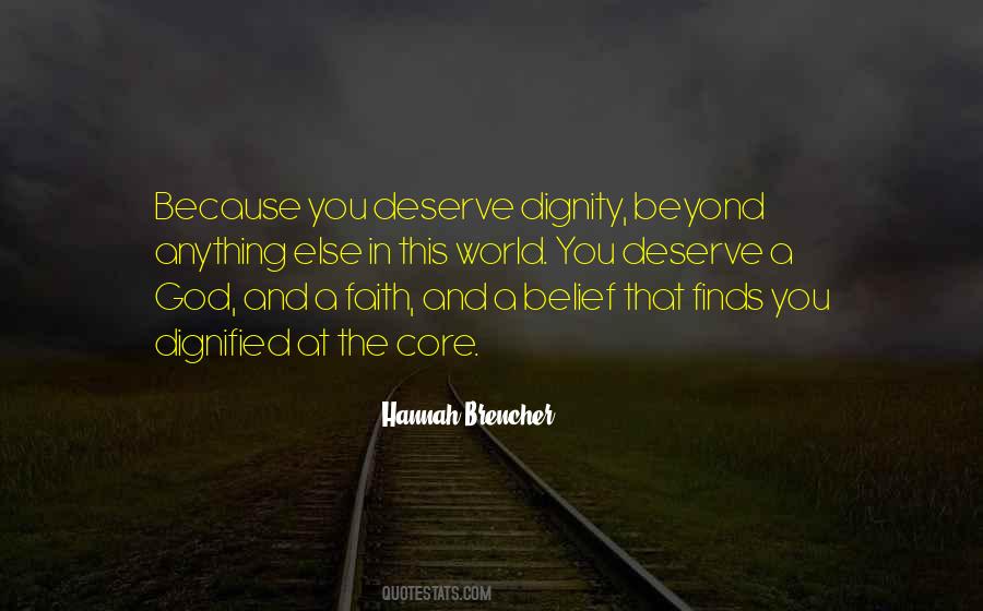Love Dignity Quotes #184431