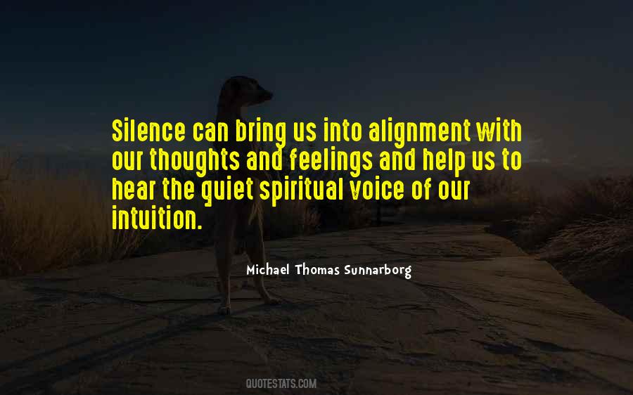 Spiritual Intuition Quotes #1640743