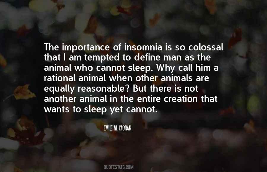 Man Is A Rational Animal Quotes #608808