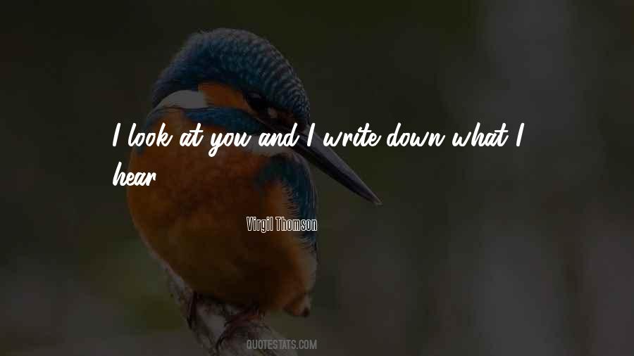 I Look At You Quotes #1480819