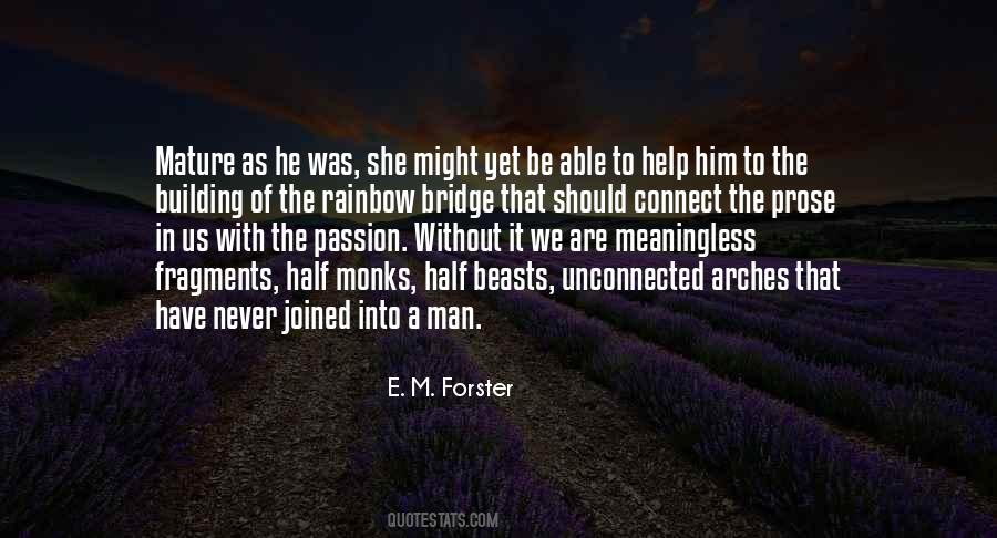 To Be A Rainbow Quotes #1058929