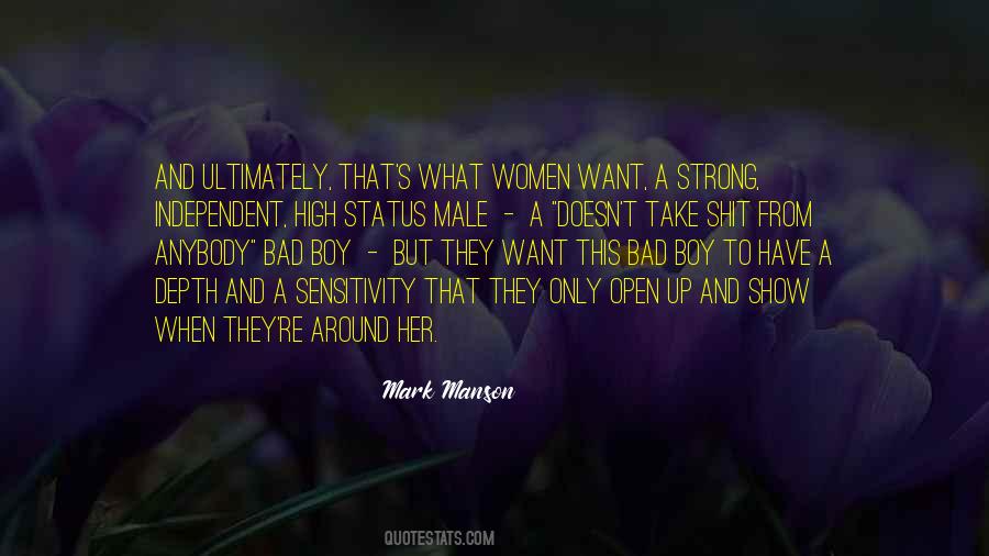 Strong Status Quotes #1074776