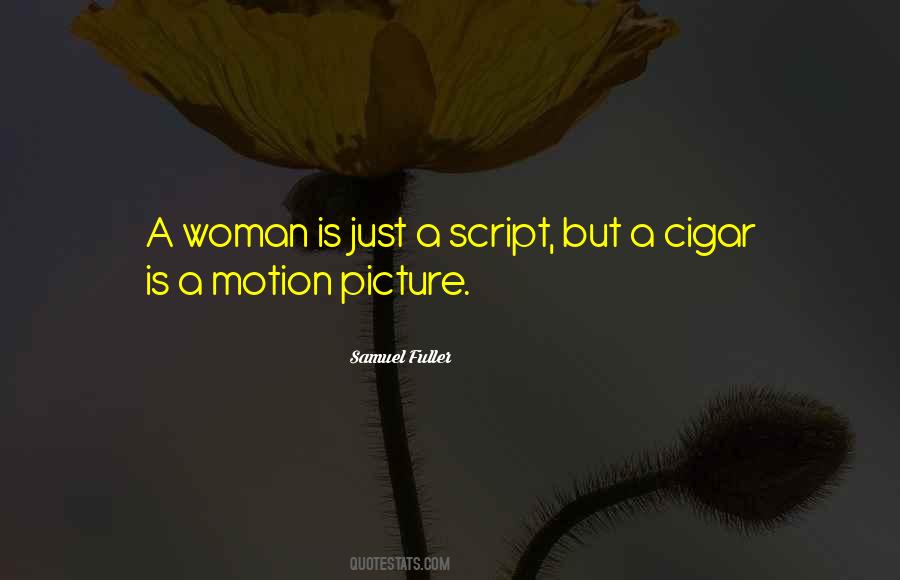 Woman Cigar Quotes #390365