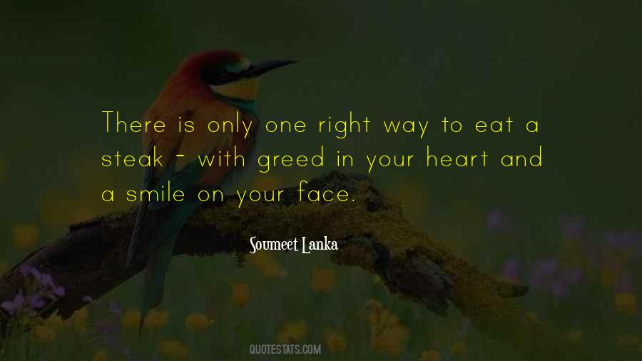 Smile And Eat Quotes #1054146