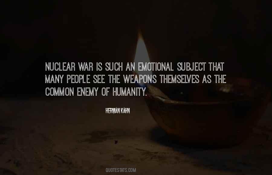 Emotional War Quotes #1240529