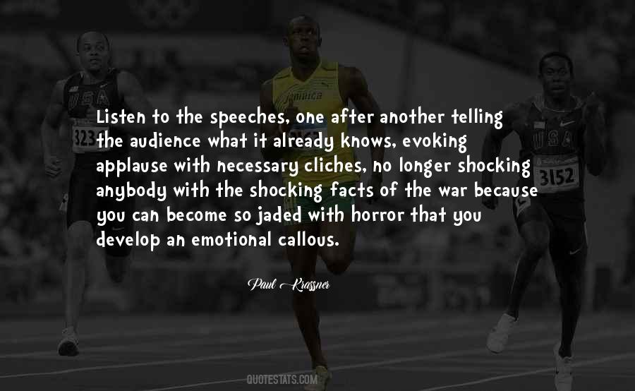 Emotional War Quotes #90409