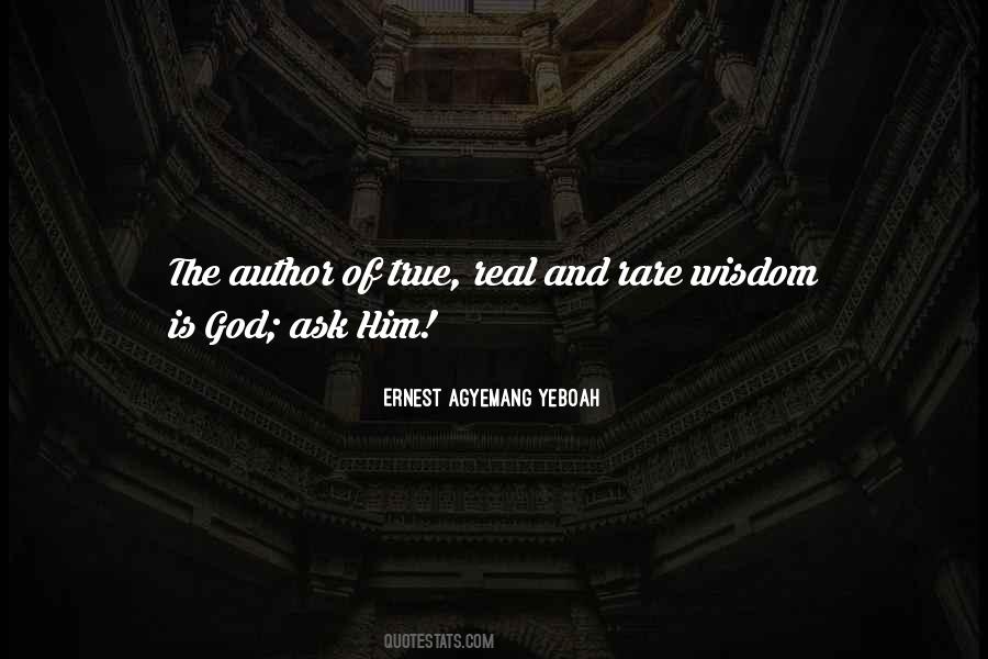 Ask God For Wisdom Quotes #1771245