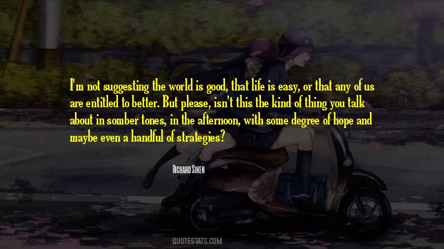 Life Is Easy With You Quotes #1826855