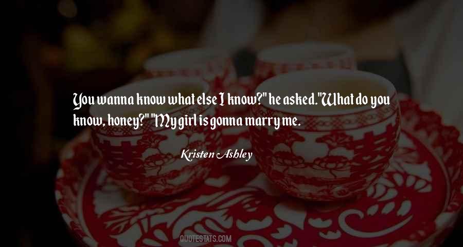 Gonna Marry You Quotes #1317173
