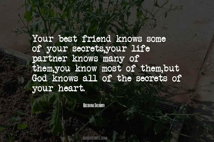 Best Friend Secret Quotes #180817