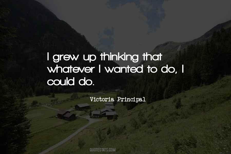 Up Thinking Quotes #1412508