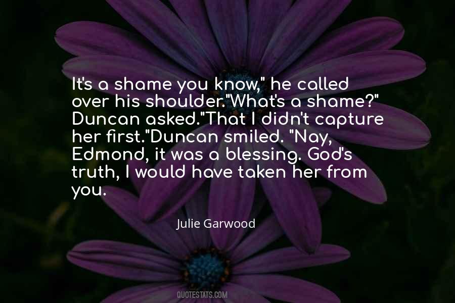 What A Shame Quotes #543768