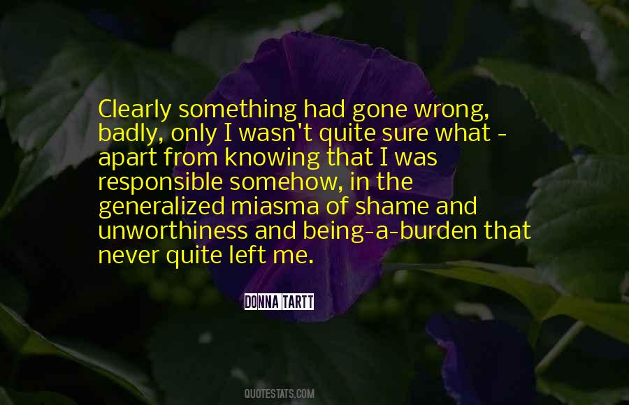 What A Shame Quotes #624895