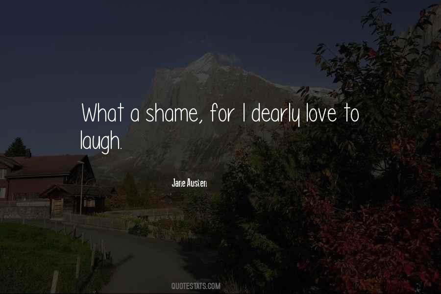 What A Shame Quotes #65324