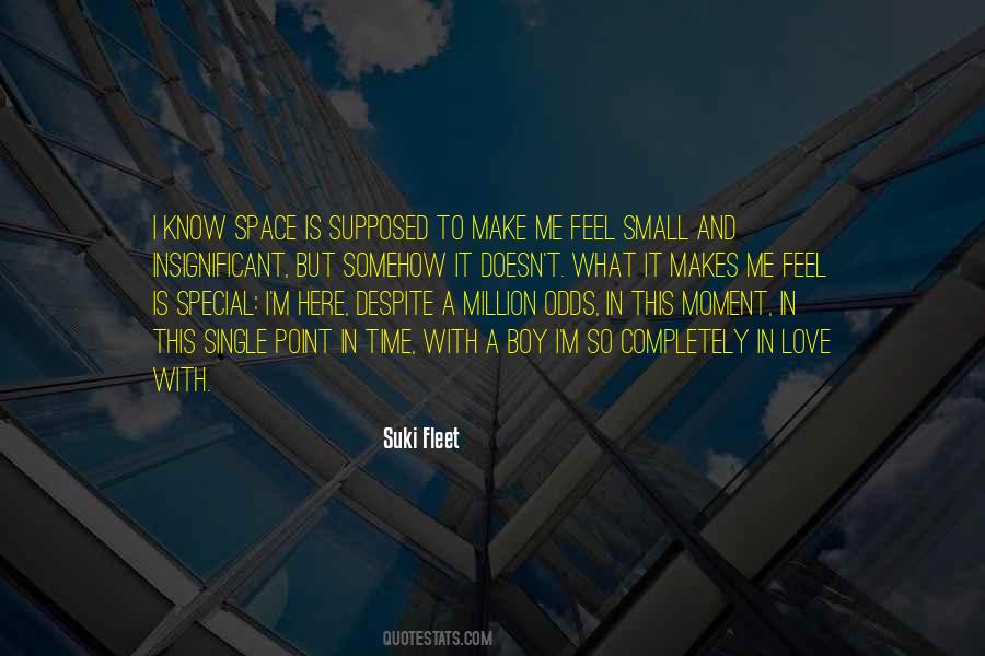 I Feel So Special Quotes #1298990