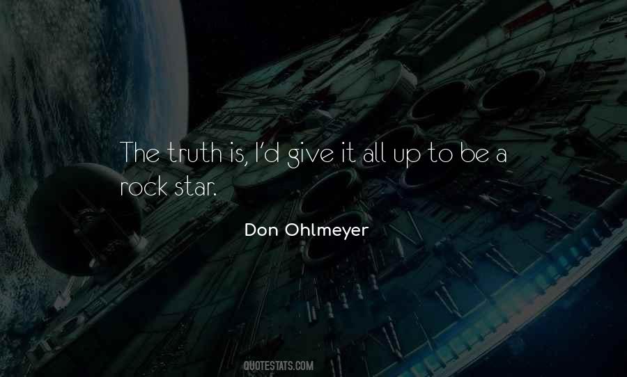You Are A Rock Star Quotes #79560