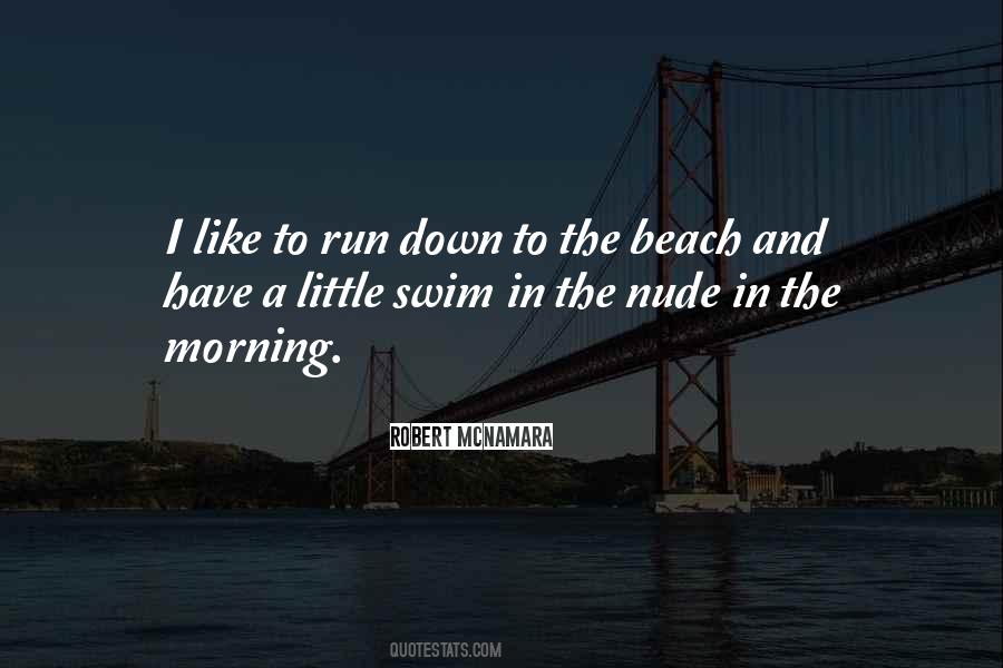 Run On The Beach Quotes #1470333