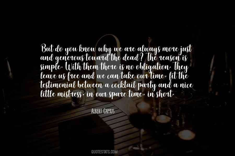 Simple Party Quotes #704144