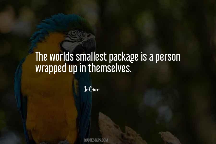 Even The Smallest Person Quotes #1162047