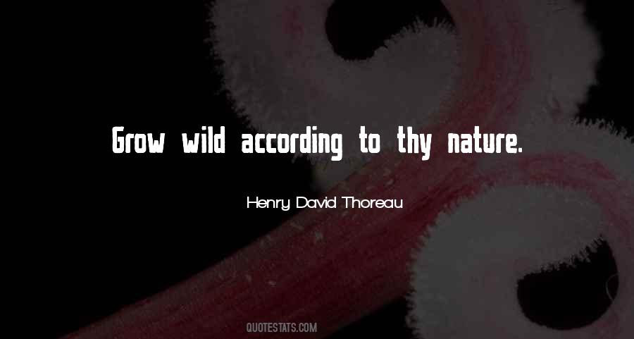 Nature Wild Quotes #969698