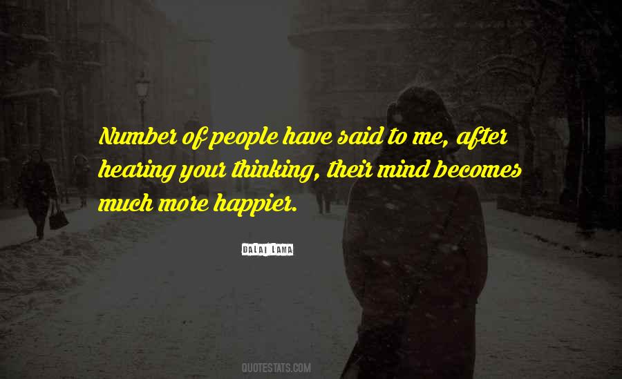 Happier With Less Quotes #14367