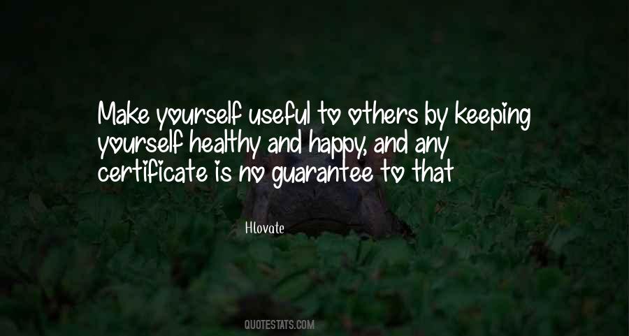 Quotes About Happy Yourself #1539523