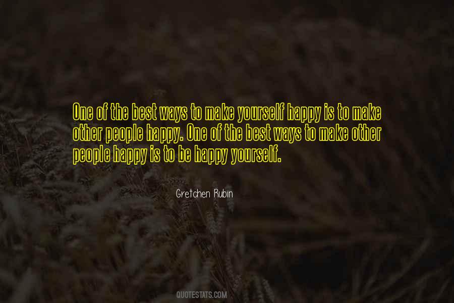 Quotes About Happy Yourself #1667466