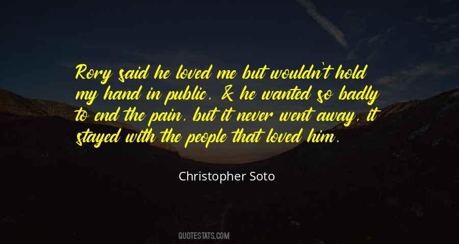 End The Pain Quotes #167255