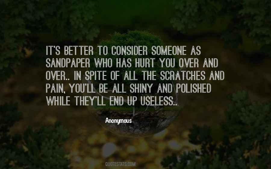 End The Pain Quotes #193526