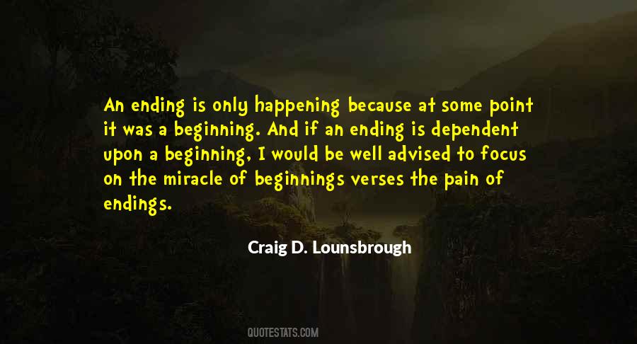 End The Pain Quotes #249651