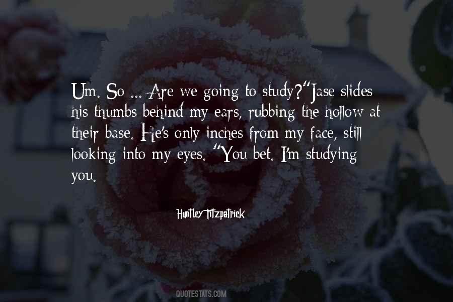 Behind His Eyes Quotes #1863700