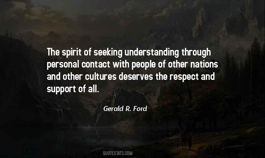 Quotes About Respect And Understanding #1723818
