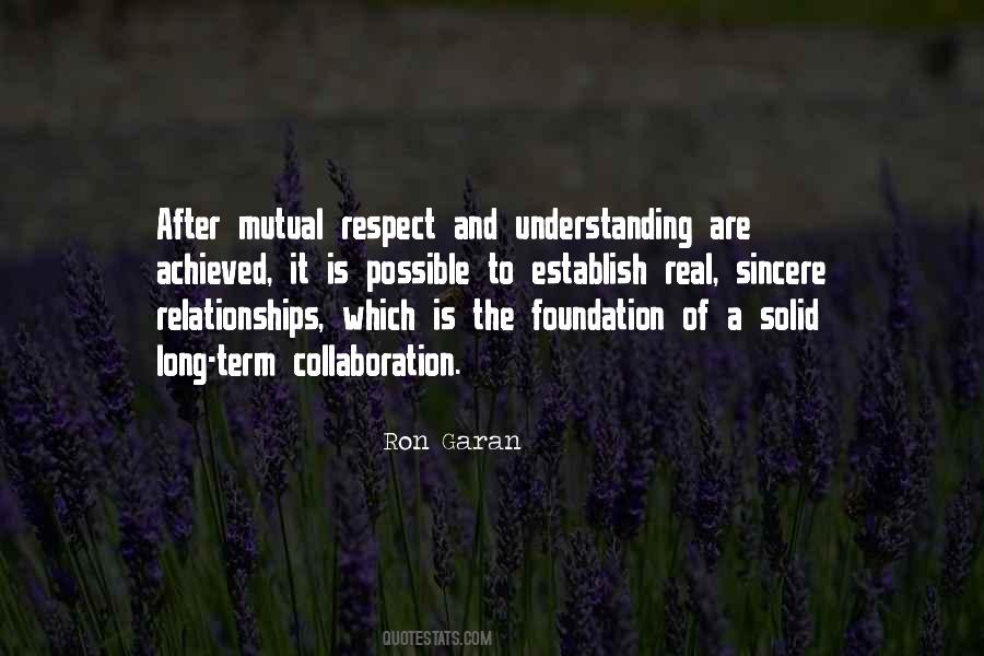 Quotes About Respect And Understanding #318688