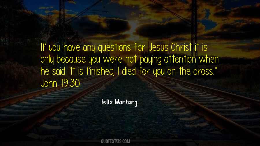 Christ Died On The Cross Quotes #1194833