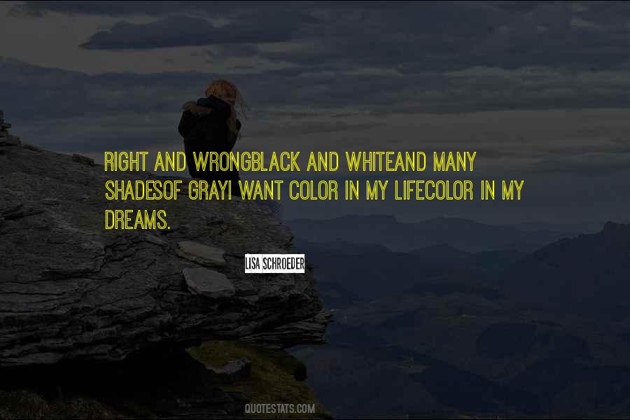 Black And White Shades Quotes #21266