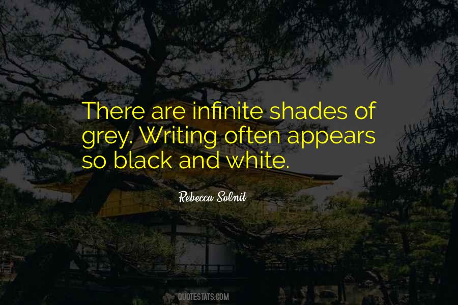 Black And White Shades Quotes #250660