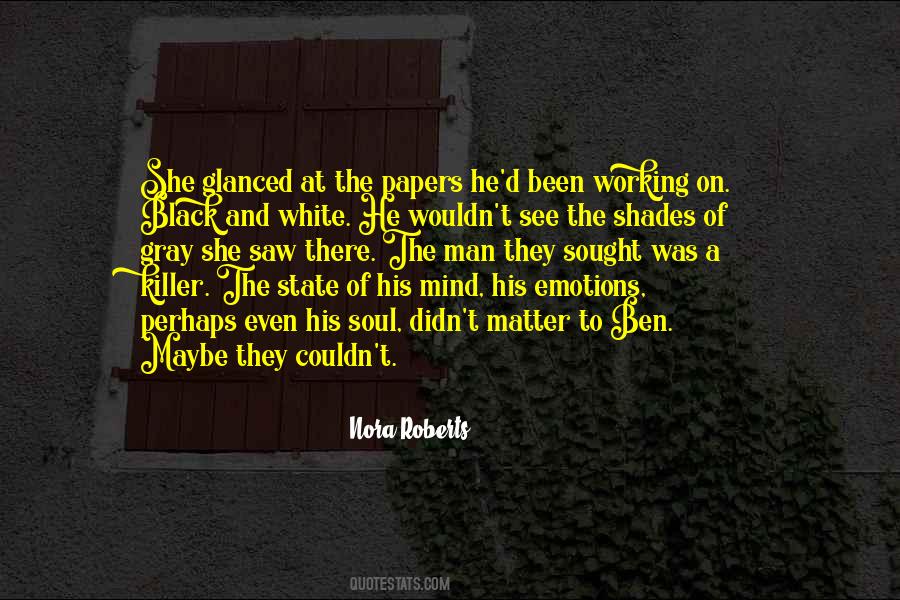 Black And White Shades Quotes #261320